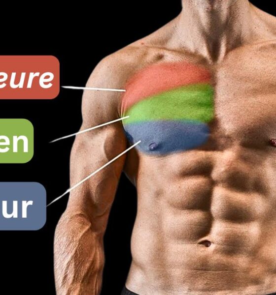 Exercices pour les pectoraux - Renforcement et musculation des muscles de la poitrine
